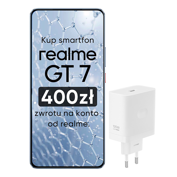 realme GT7 5G + SUPERVOOC 120W Power Adapter